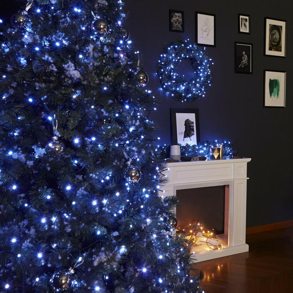 Twinkly 7.5ft Pre Lit App Controlled Artificial Christmas Tree w 400 RGB+W LEDs