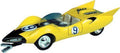 Racer X Shooting Star Speed Racer Yellow Classic Cartoon Diecast Car 1:18 Die-Cast  Toy Collectible