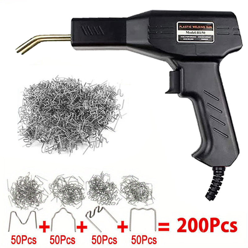 Hot Stapler Car Bumper Repair Kit: Plastic Welding Machine & Soldering Iron for  Crack Fixes!