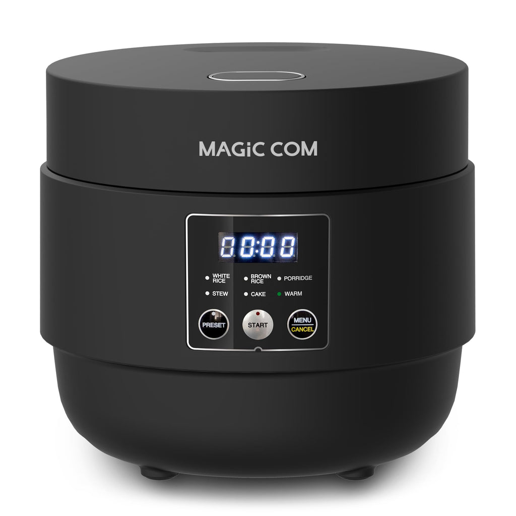 Rice Cooker 4 Cup Uncooked/ 8 Cup Cooked, Digital Display with Warmer, Small Rice Maker & Multiple Settings, 24H Delay Timer, Automatic Keep Warm, Nonstick Inner Pot, ArrocEléctrica
