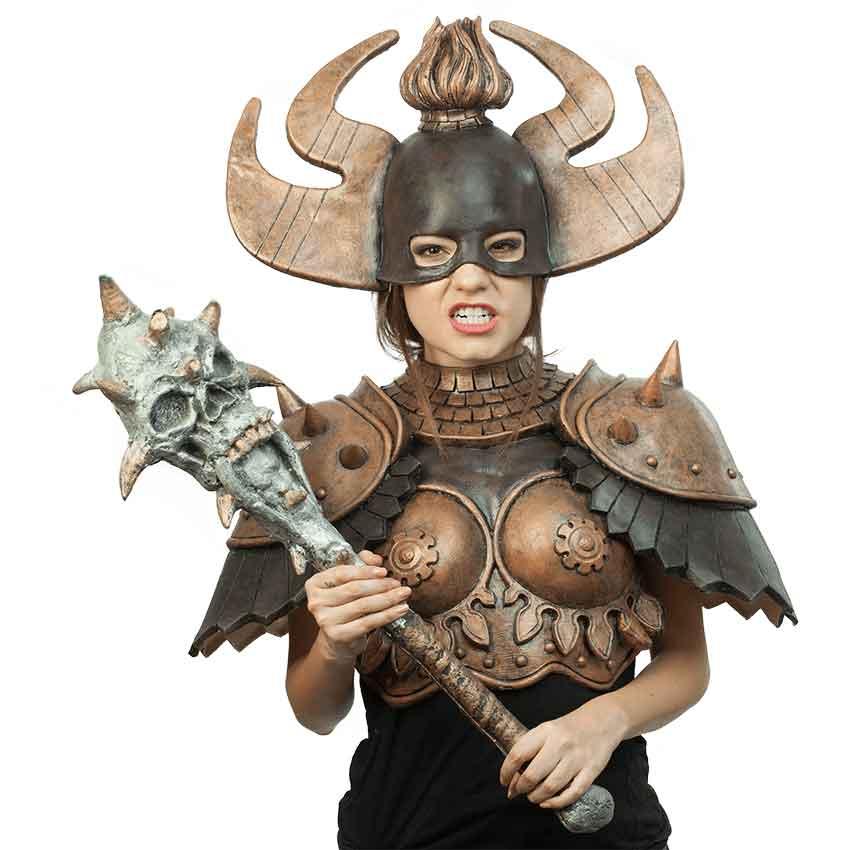 Women's Ancient Warrior Princess Costume | Leather by Medieval Collectibles