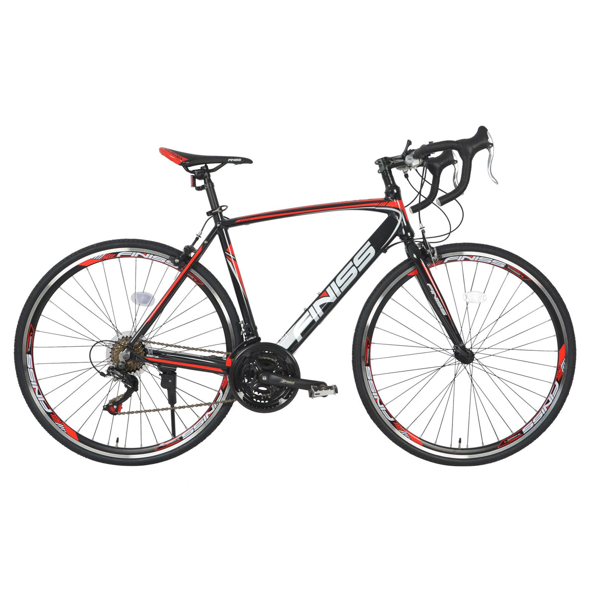 Einccm 700 28C Men's Mountain Bicycle, 21-Speed Aluminum, Red