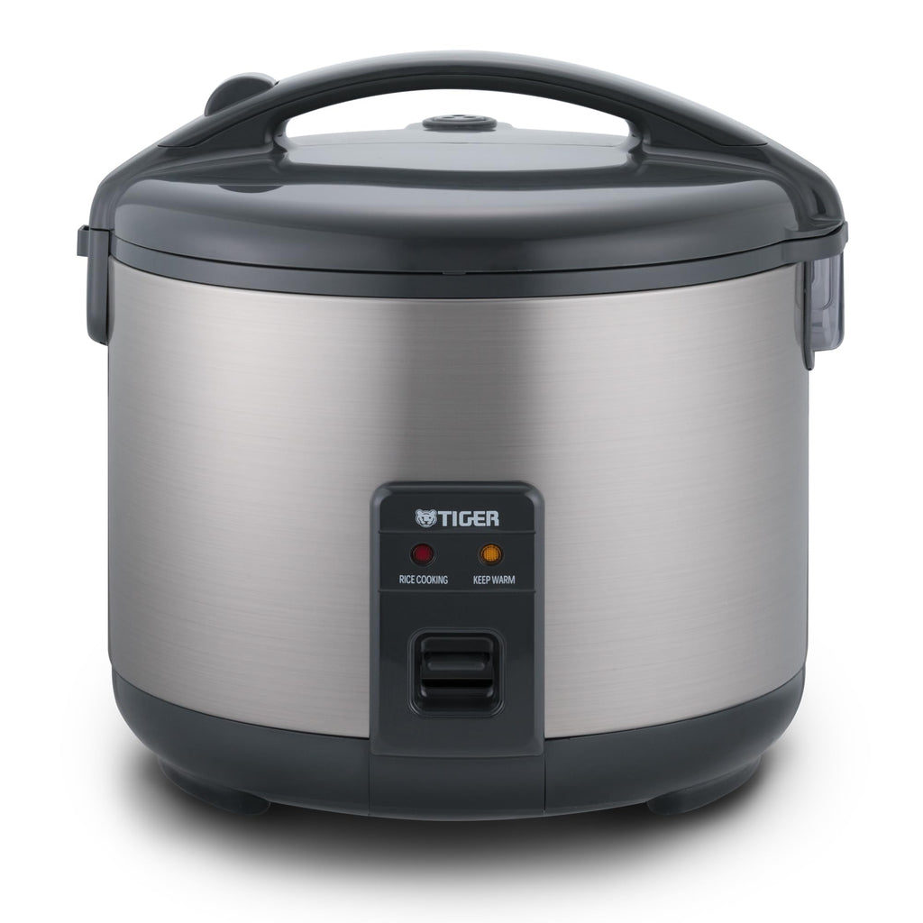 JNP-S18U-US 10 Cup Capacity White Rice Cooker with Non-Stick Inner Pot, Retractable Power Cord, and Keep Warm up to 12 hours (Urban Satin)