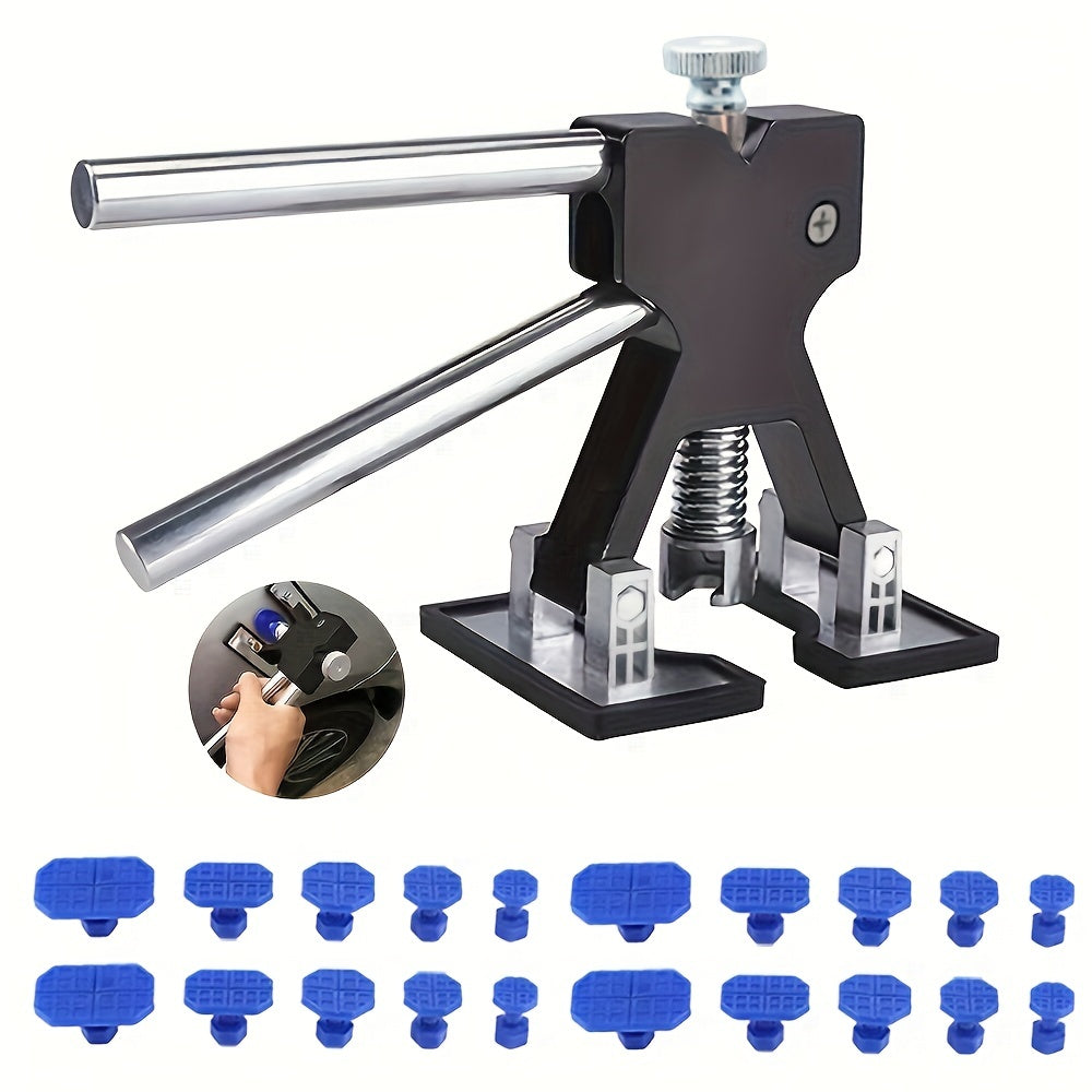 Car Dent Repair Tools Car Dent Removal Dent Paintless Repair Tool Kits Auto Dent Puller Automotive Dent Remover Body Denting Kit Without Glue