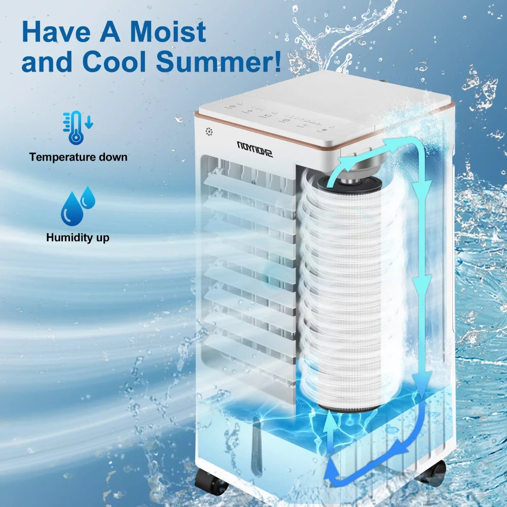 3-IN-1 Evaporative Air Cooler Portable Fan Cooling