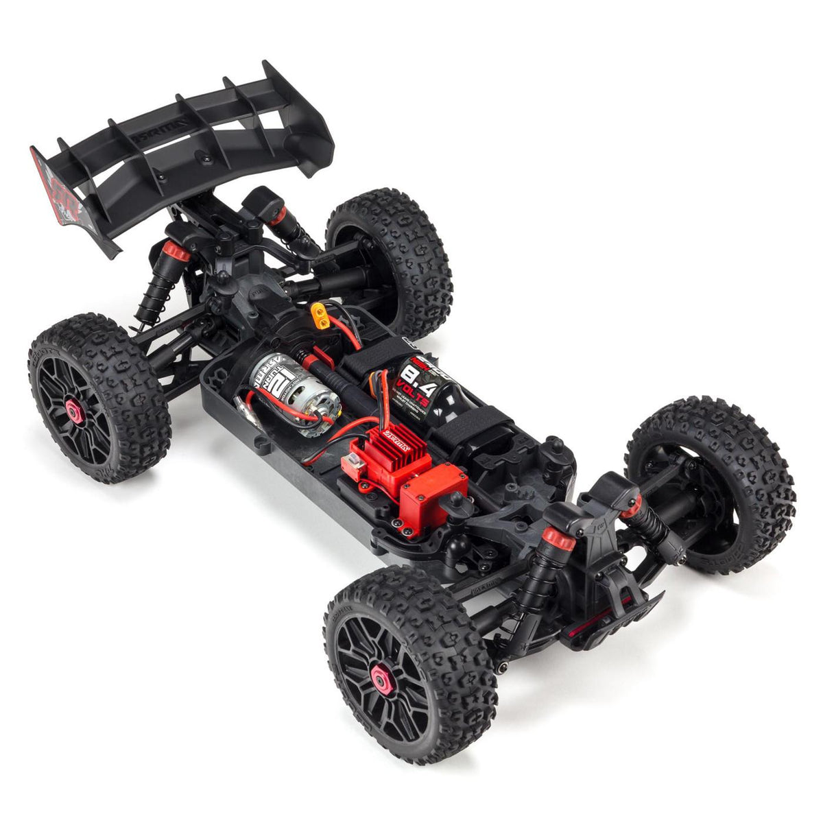 ARRMA 1/8 TYPHON MEGA 550 Brushed 4WD Speed By RTR, Green, ARA102694