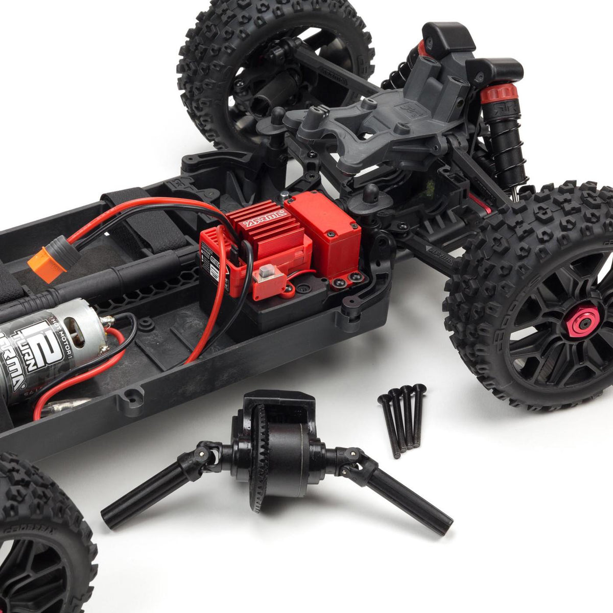 ARRMA 1/8 TYPHON MEGA 550 Brushed 4WD Speed By RTR, Green, ARA102694
