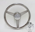 Ezgo Ez Go  Steel Banjo Wheel W/ Horn Button & Installation Kit