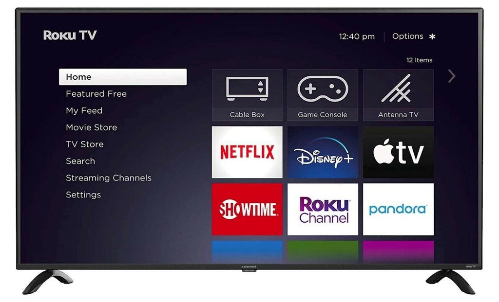 element 43" class 4k ultra hd roku smart tv built-in roku - e4aa43r
