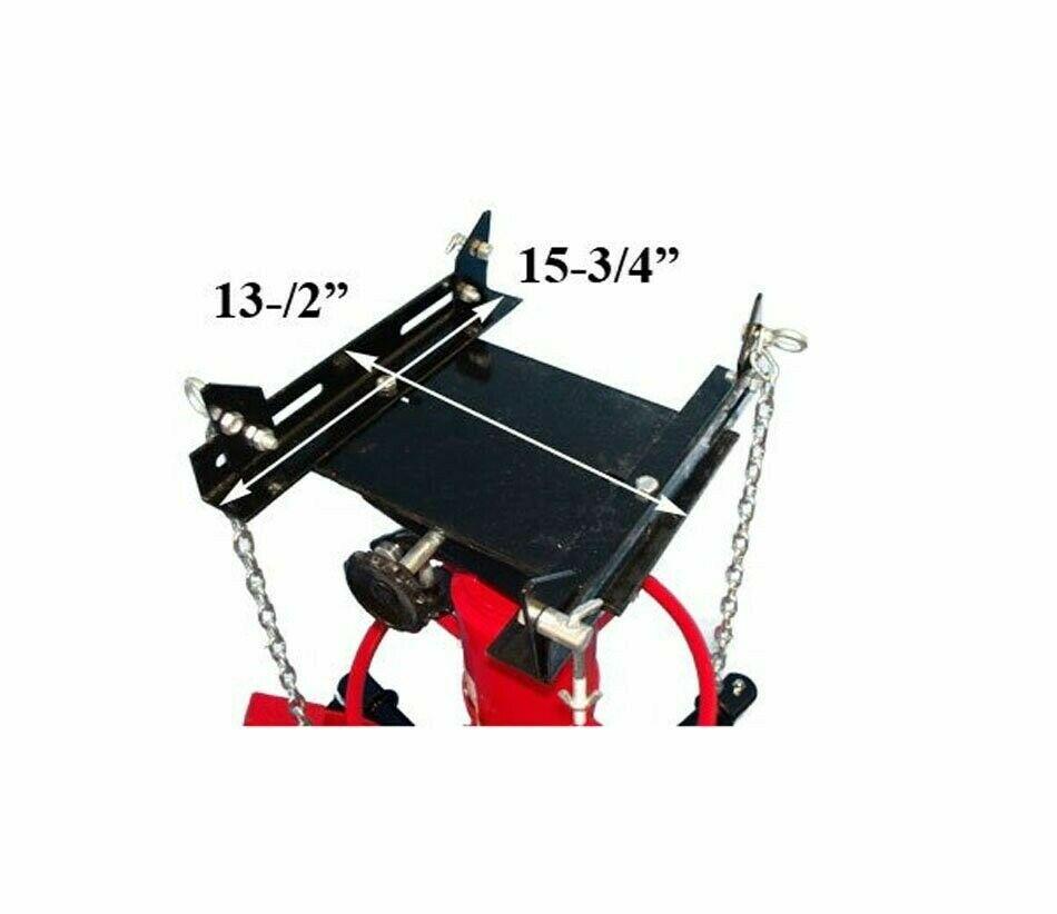 Heavy Duty 1/2 Ton Hydraulic Telescopic Tall Transmission Jack 34-5/8 to 73"