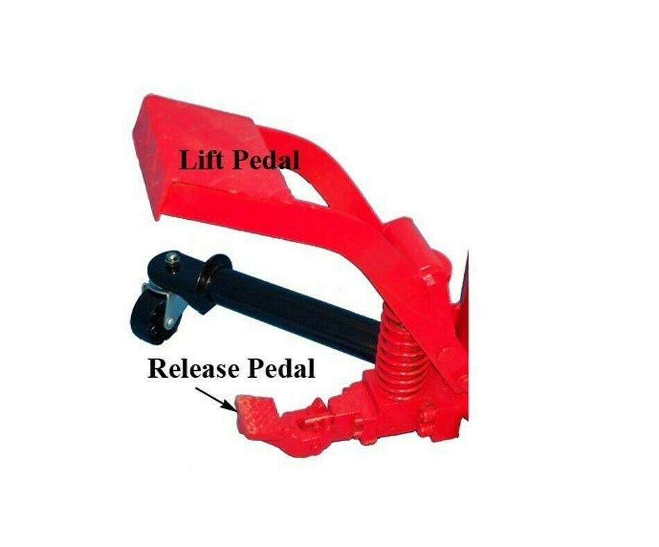 Heavy Duty 1/2 Ton Hydraulic Telescopic Tall Transmission Jack 34-5/8 to 73"