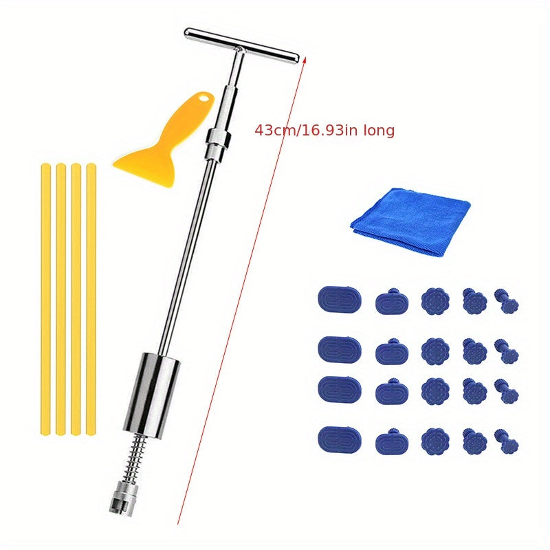 Effortlessly Remove Car Dents with This Comprehensive Repair Tool Kit!