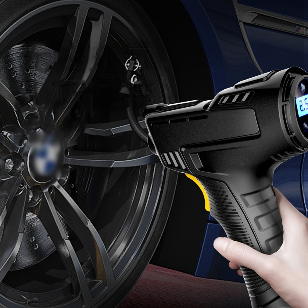120W Air Compressor Inflatable Pump Portable Air Pump Car Tire Inflator Digital For Car Bicycle Balls