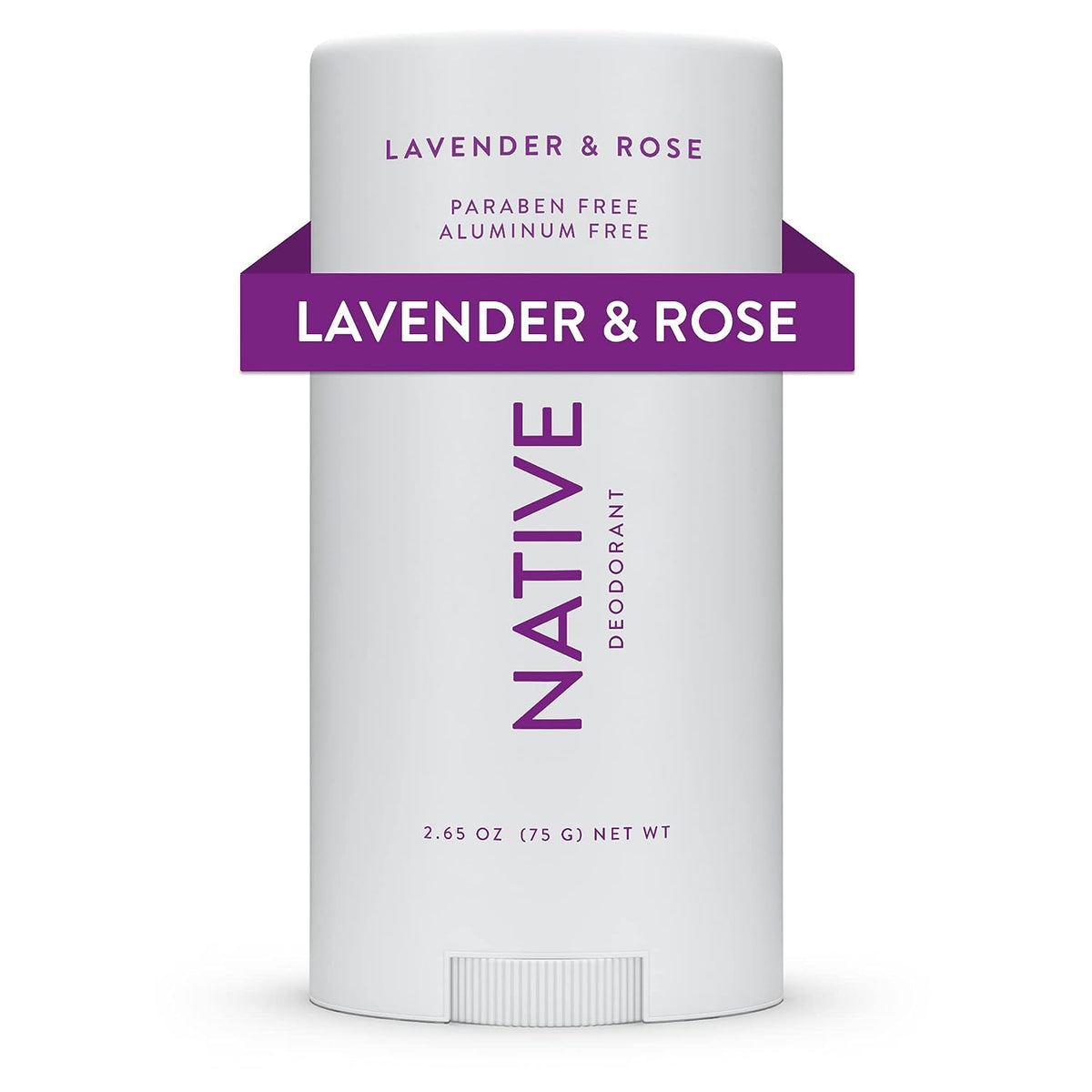 Native Deodorant | Natural Deodorant for Women and Men, Aluminum Free with Baking Soda, Probiotics, Coconut Oil and Shea Butter | Lavender &amp; Rose