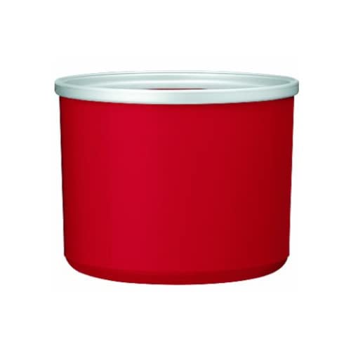 Ice Cream Maker Machine, 1.5 Quart Double Insulated Machine, Sorbet and Frozen Yogurt Maker, Ready in 20 Minutes, ICE-21RP1, Red
