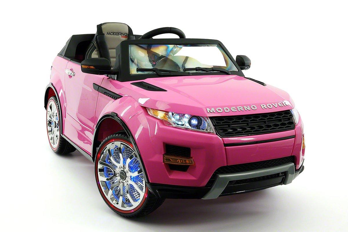 CarZ4KidS MODERNO ROVER 12V ELECTTRIC KIDS RIDE ON TOY CAR BATTERY POWERED LED WHEELS PARENTAL REMOTE MP3 PLAYER  | PINK