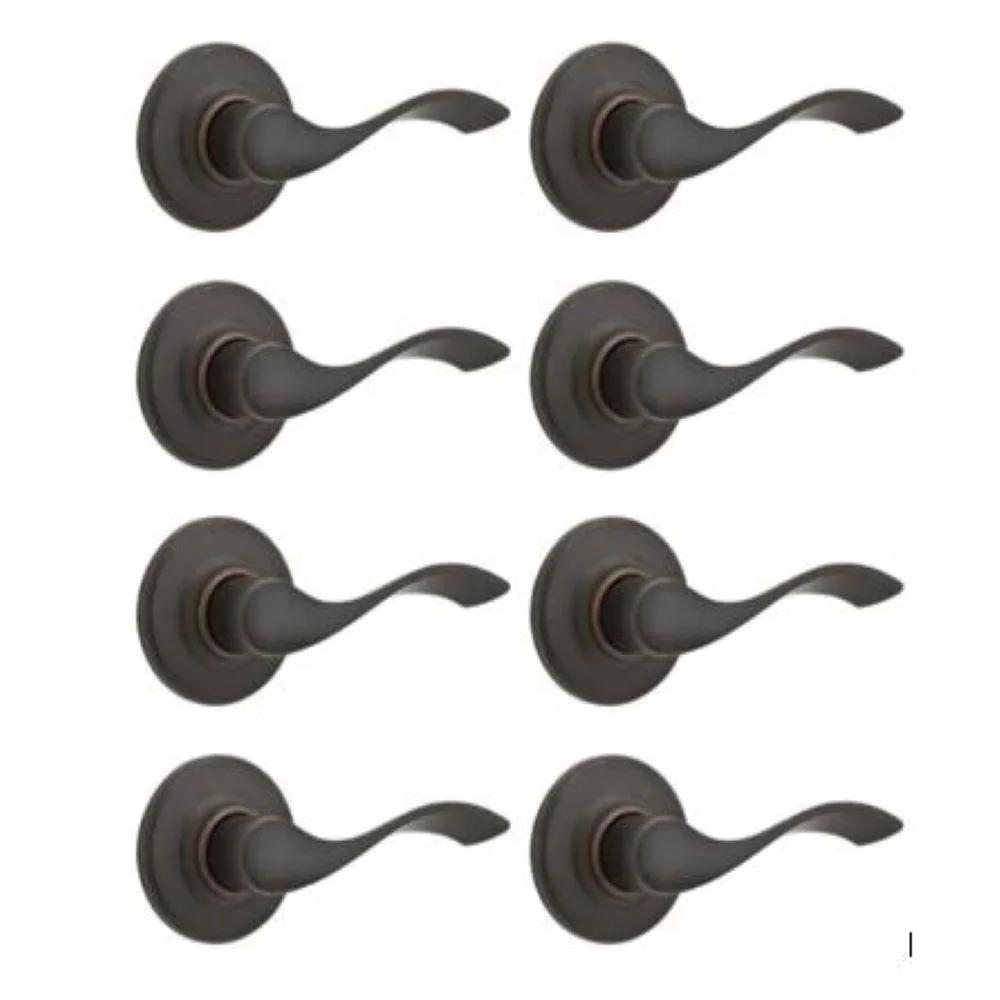 Balboa Venetian Bronze PassaHall/Closet Door Lever (8-Pack)