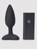 Nexus Ace Small Quiet Remote Control Vibrating Butt Plug, Black