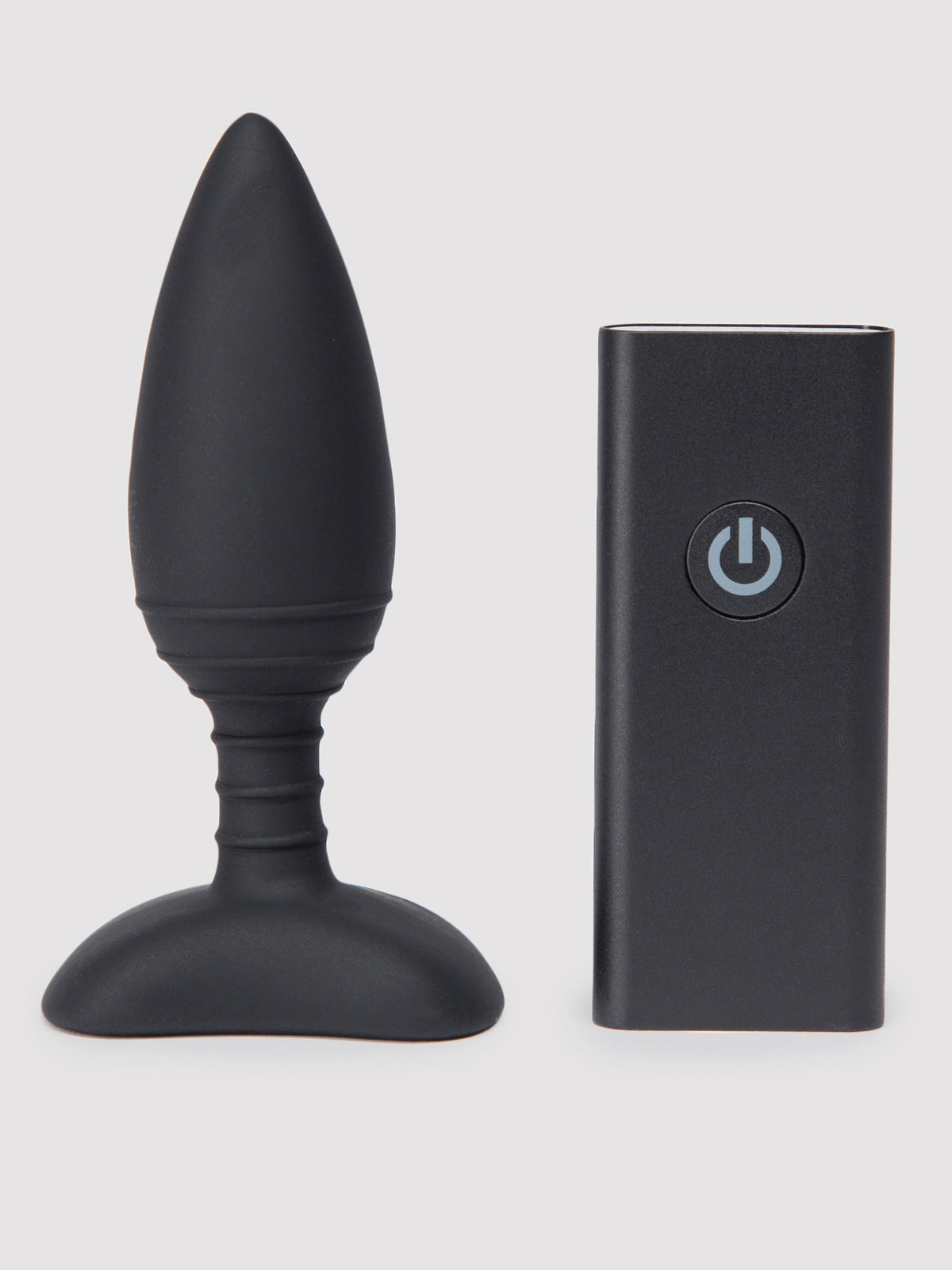 Nexus Ace Small Quiet Remote Control Vibrating Butt Plug, Black