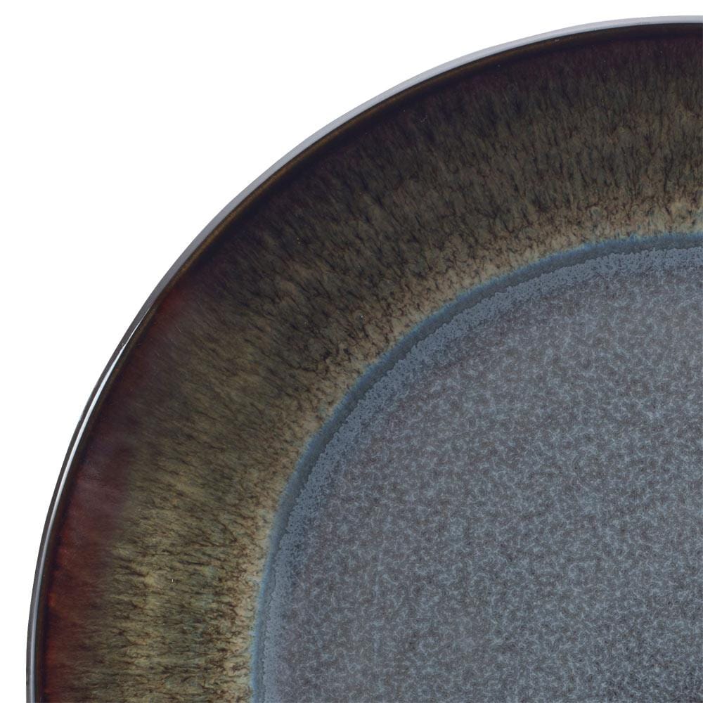 Monroe Gray 16 Piece Dinnerware Set, Service for 4