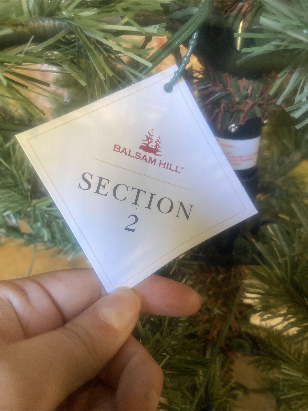 Open Box Balsam Hill Classic Blue Spruce 5.5' Tree with Candlelight LED Lights