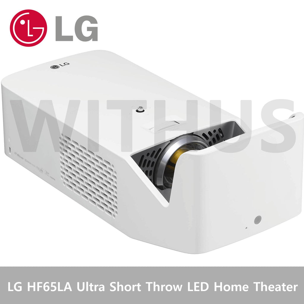 lg hf65la ultra short throw led home theater projector smart tv 1080p 1000lu