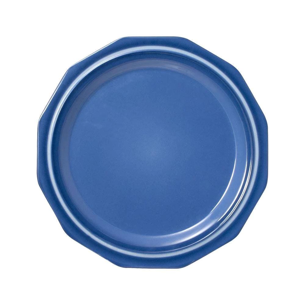 Heritage Blue Outdoor Melamine Dinnerware Set
