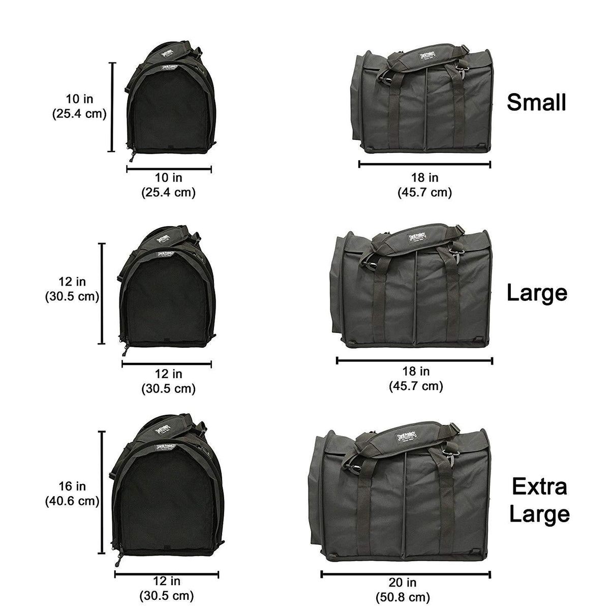 SturdiBag LarFlexible Height Pet Carrier