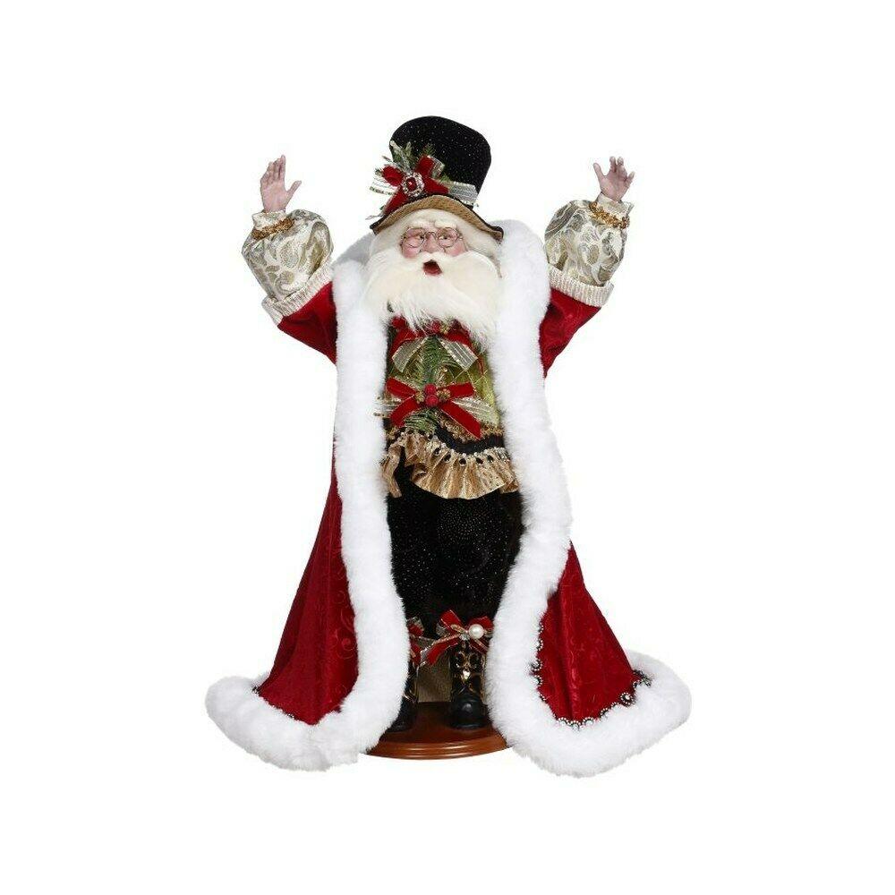Mark Roberts 2021 Santa's Night On Twn Figurine 25"