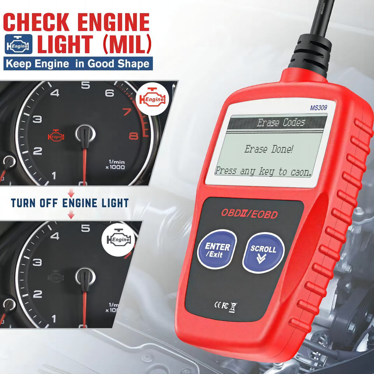 Car Diagnostic Tool Scanner For Car Checking