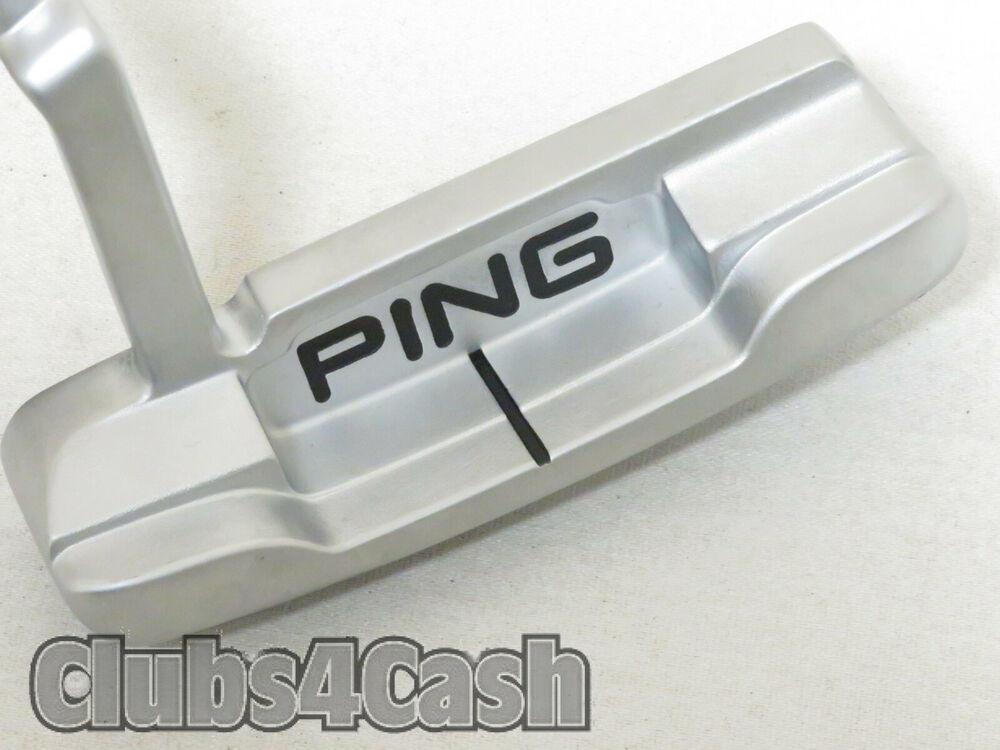 PING Sigma 2 Anser Platinum Putter Black Dot Adjustable 32-36 +Cover .. MINT