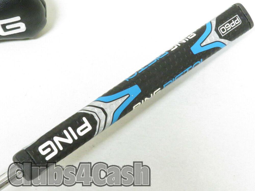 PING Sigma 2 Anser Platinum Putter Black Dot Adjustable 32-36 +Cover .. MINT
