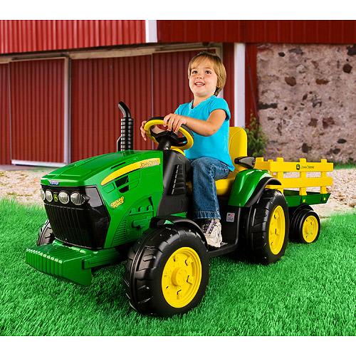 Peg PeJohn Deere Ground Force 12-volt Tractor Ride-On