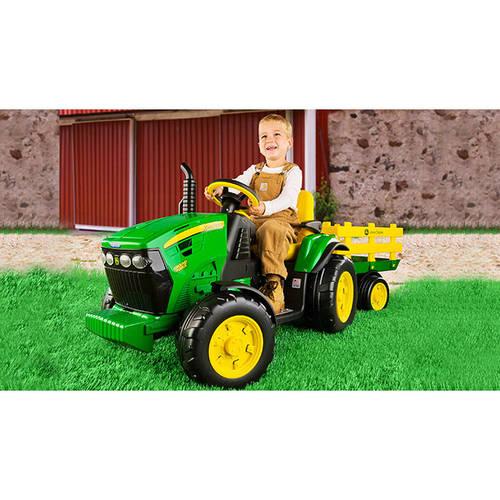 Peg PeJohn Deere Ground Force 12-volt Tractor Ride-On