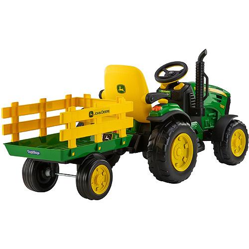 Peg PeJohn Deere Ground Force 12-volt Tractor Ride-On