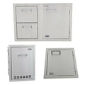 Lion BBQ Combination Door/Drawer with Multi Function Bin and Vertical Access Doo