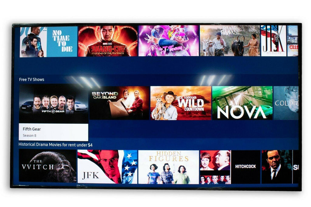 samsung the frame ls03a 55" 4k ultra hd smart qled tv - 2024 model