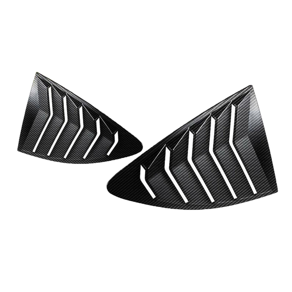 Side Window Louver Carbon For 2013-2023 Scion FRS BRZ Toyota 86 GT86 AE86 Generic