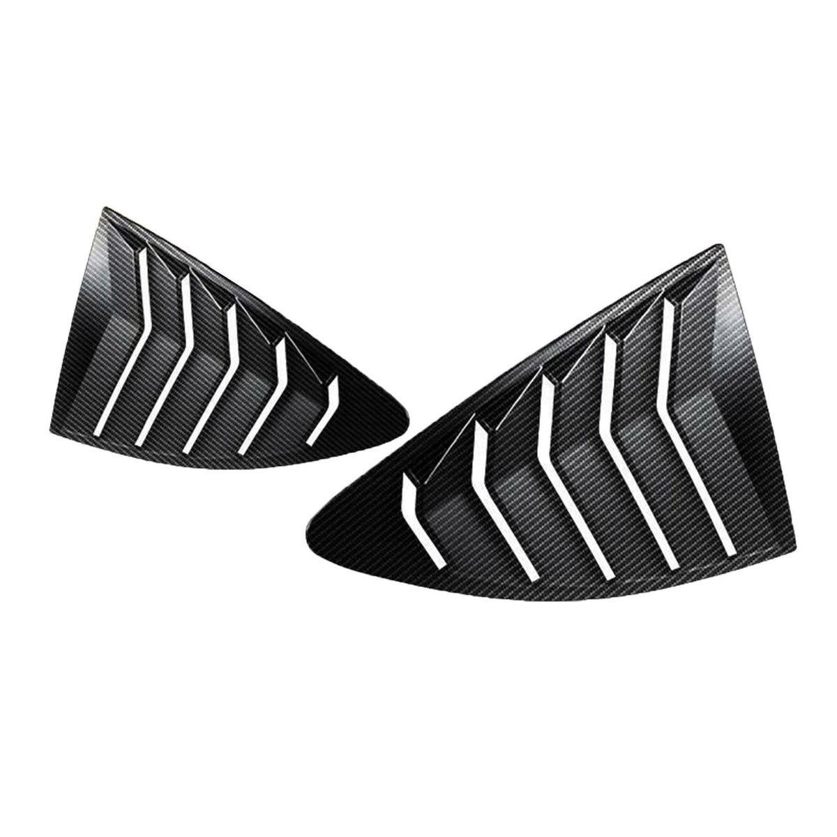 Side Window Louver Carbon For 2013-2023 Scion FRS BRZ Toyota 86 GT86 AE86 Generic