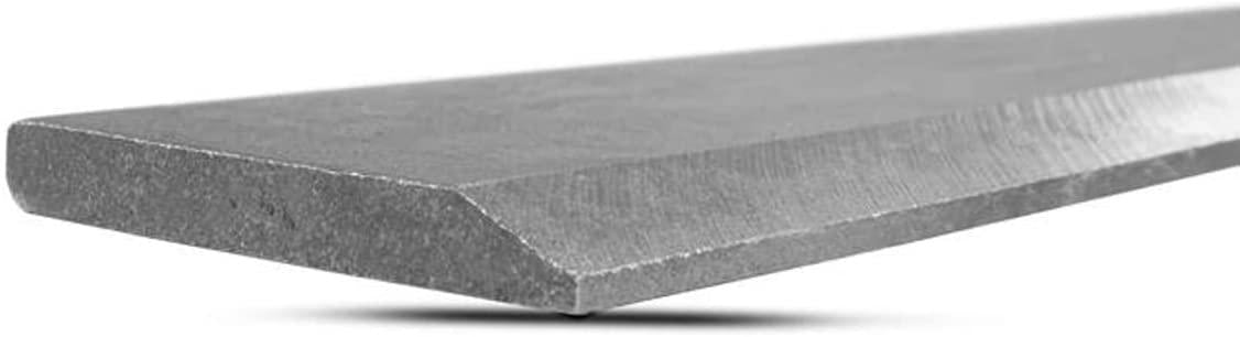 titan attachments 66" carbon steel hardened cutting edge for bucket 1055 1/2"