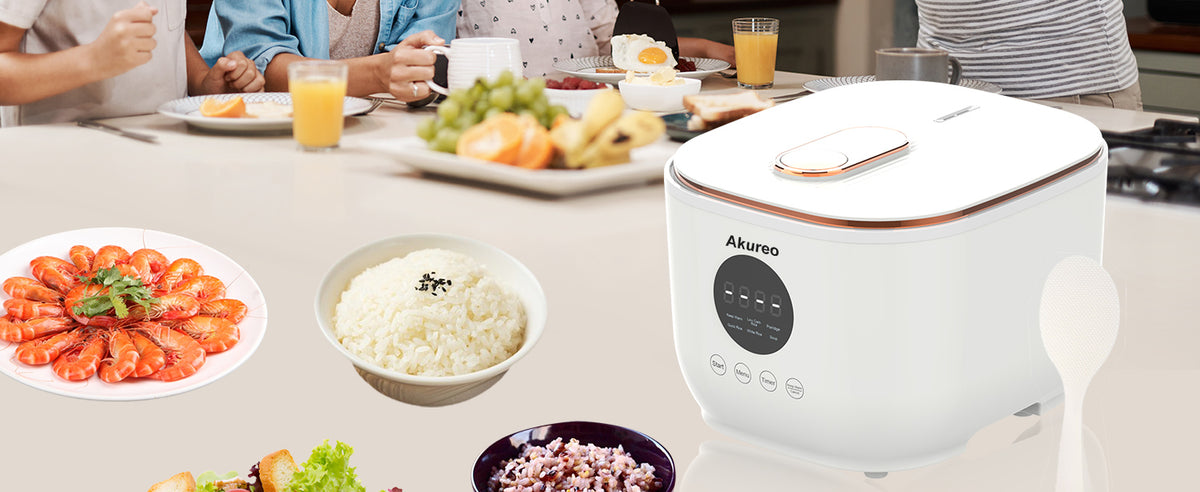 3L Healthy Low Carb Rice Cooker, Low Sugar Digital Steamer,Porridge,Soup, Rice,White Rice, Steel Filter Basket，5 CooFunctions,24H Timer & Auto Keep Warm