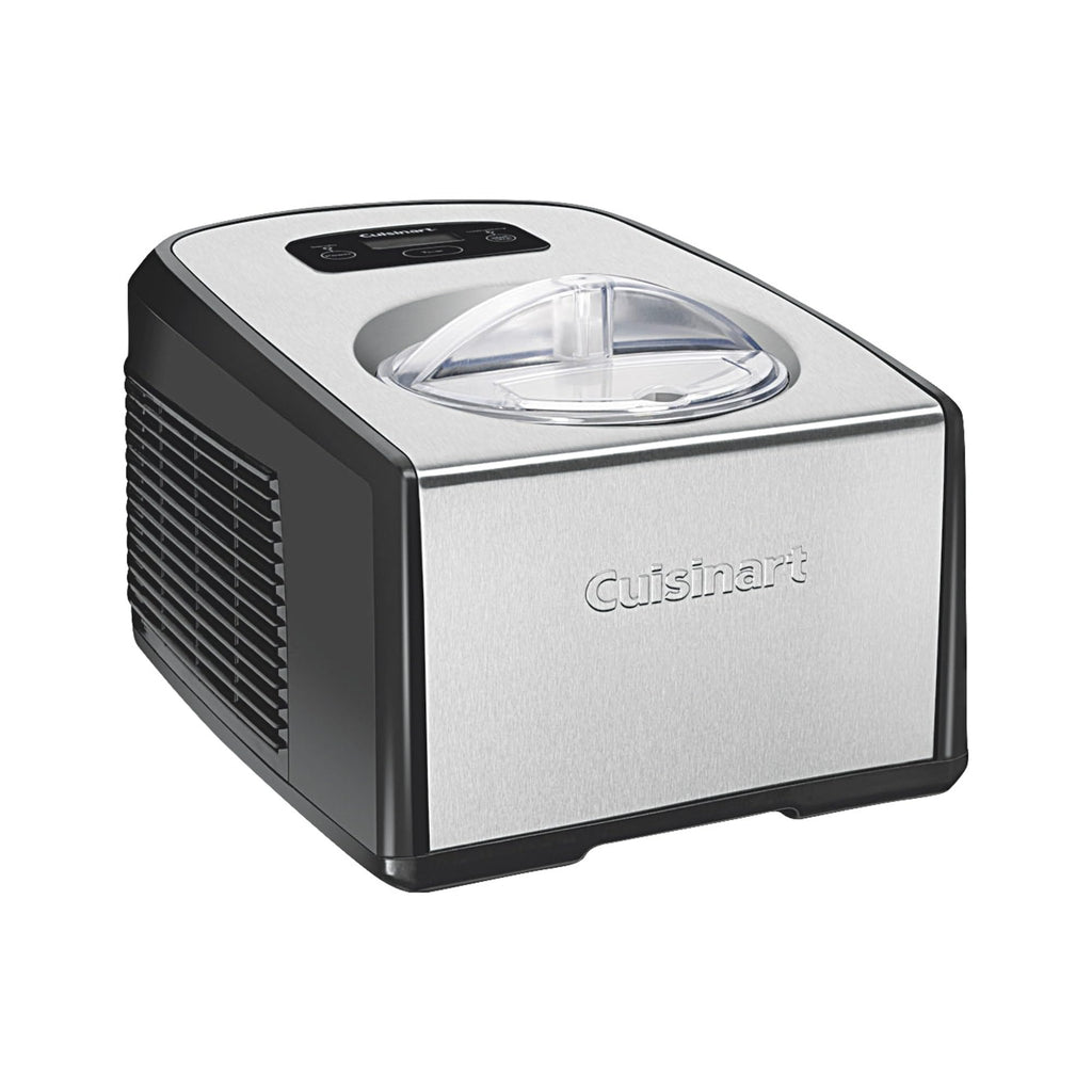 1.5-Quart Ice Cream Maker and Gelato Machine, Makes Frozen Yogurt and Sorbet, Fully Automatic with Commercial-Quality Compressor and 2 Churning Paddles, ICE-100, Black/