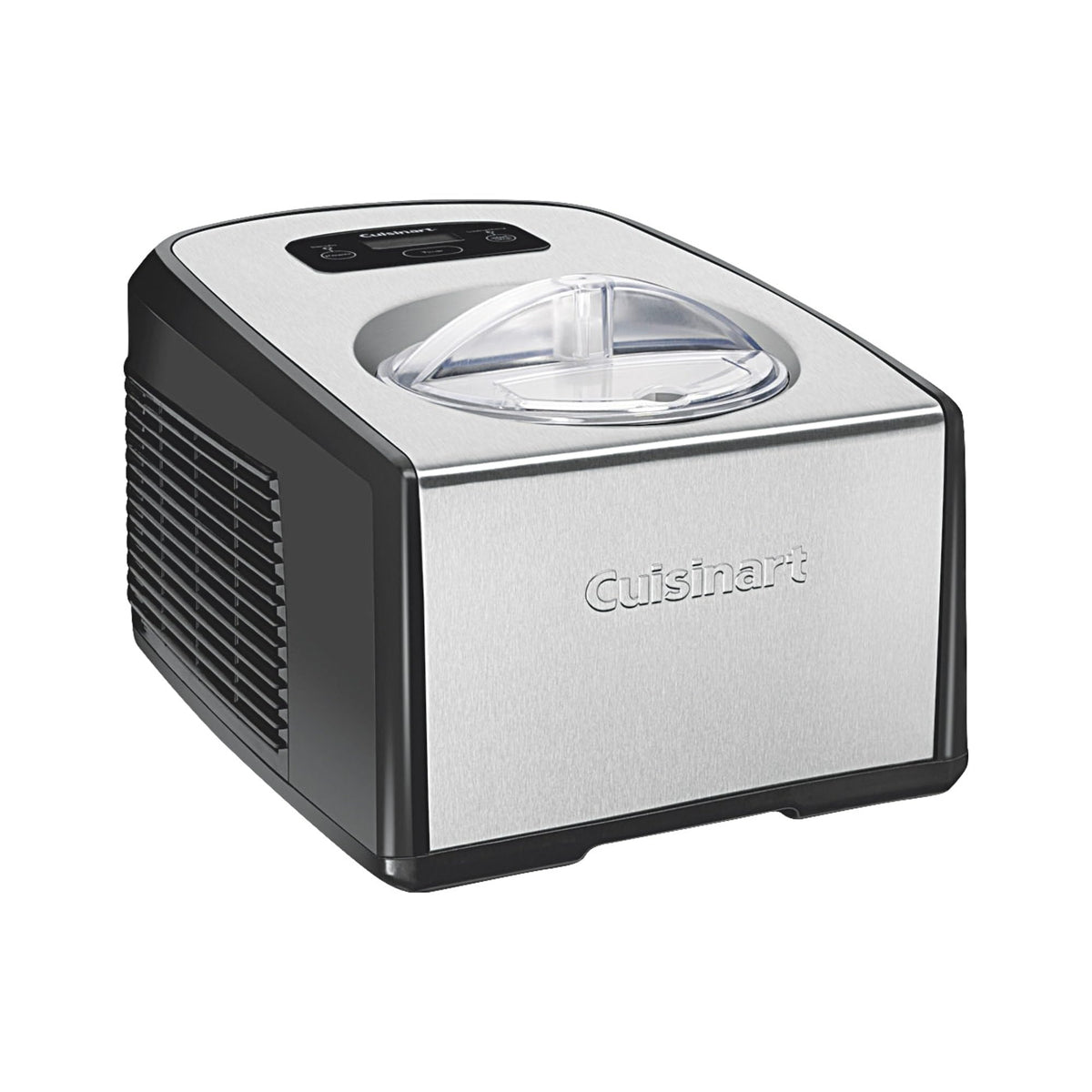 1.5-Quart Ice Cream Maker and Gelato Machine, Makes Frozen Yogurt and Sorbet, Fully Automatic with Commercial-Quality Compressor and 2 Churning Paddles, ICE-100, Black/