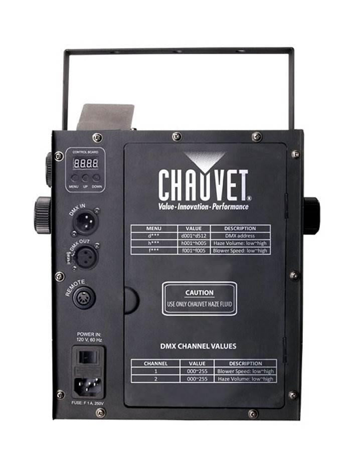 Chauvet Hurricane Haze 2D Water Based DJ Smoke Fog Machine w/ Remote (4 Pack)