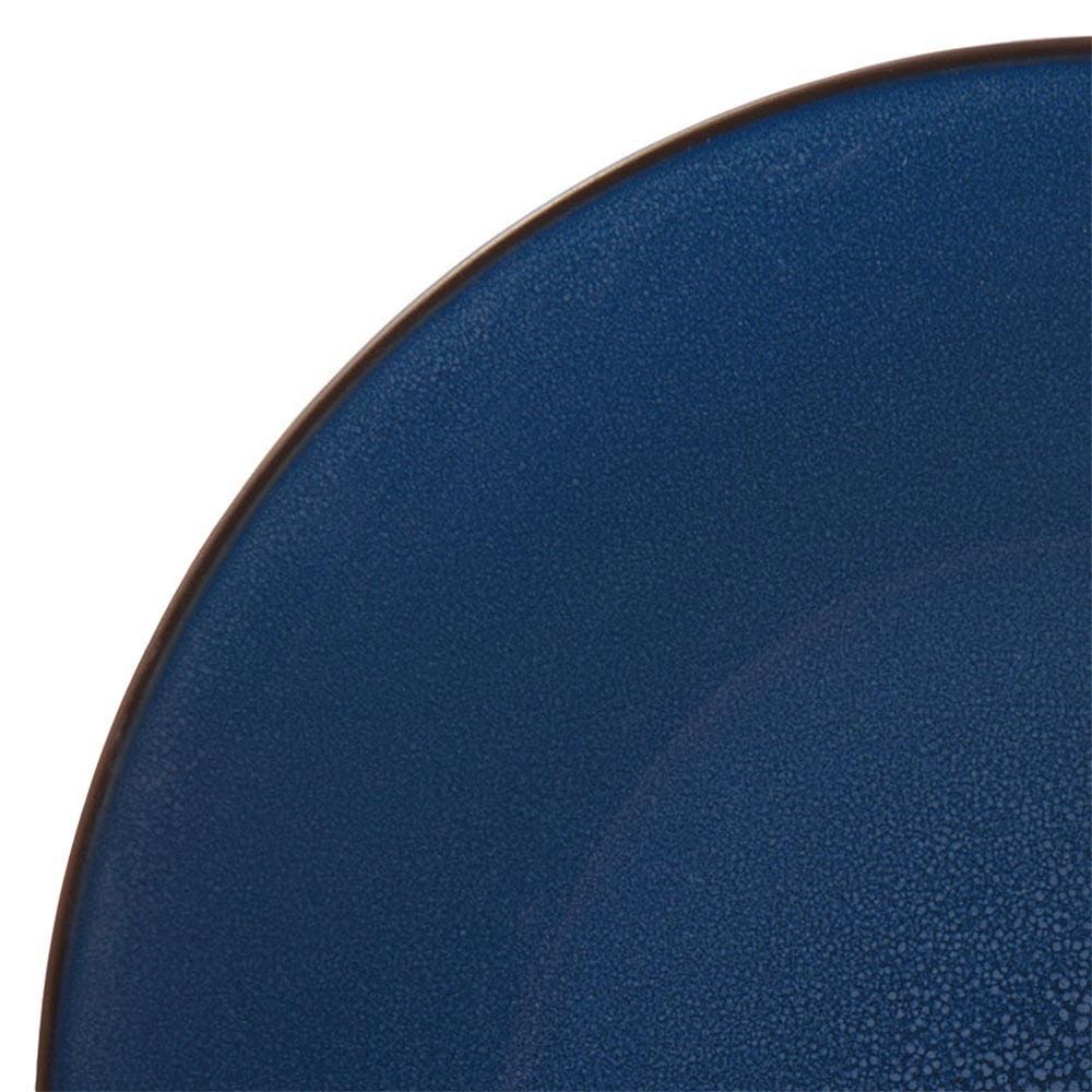 Pierce Blue 16 Piece Dinnerware Set, Service for 4