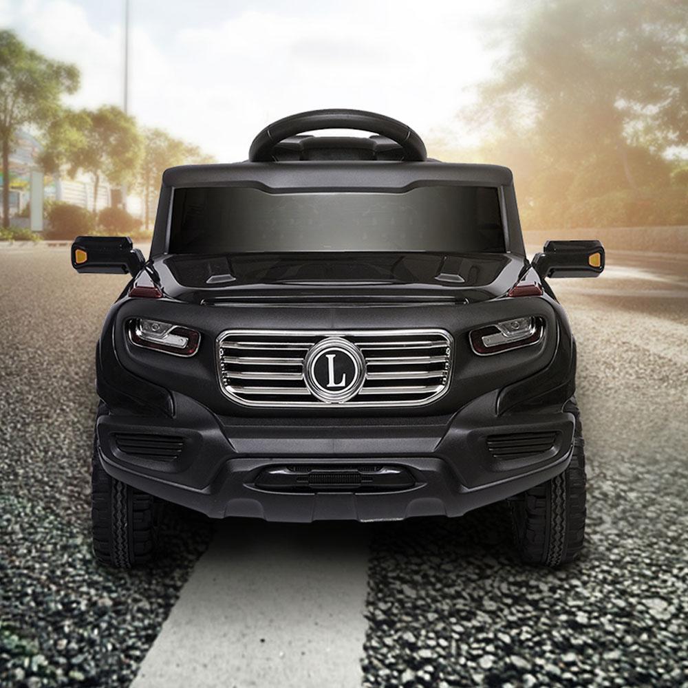 Zimtown Electric Car with 35W*1 6V7AH*1 Battery Children Car Pre-Programmed Music and Ride on Car Remote control Black