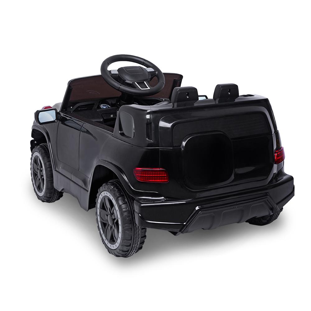Zimtown Electric Car with 35W*1 6V7AH*1 Battery Children Car Pre-Programmed Music and Ride on Car Remote control Black