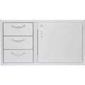 Blaze Access Door and Triple Drawer Combo, 39"