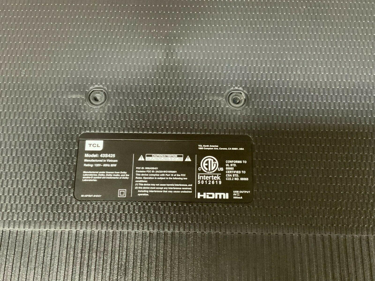 tcl 43s435 43 inch 2160p (4k) led roku smart tv