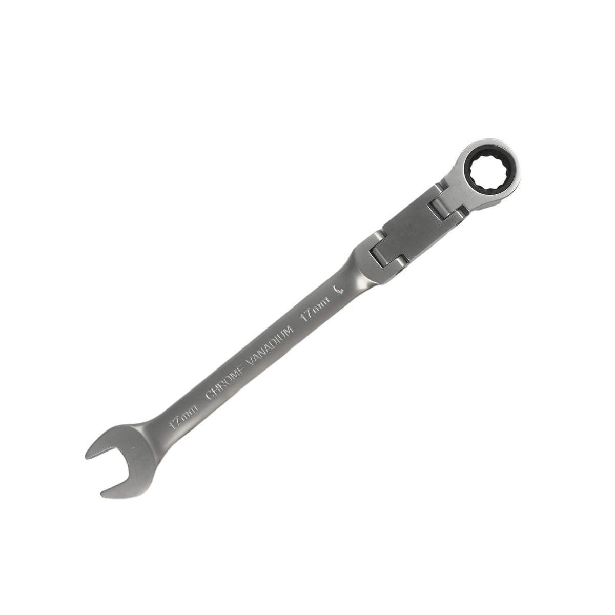 180° Flexible Head Ratchet Wrench Deep Offset 8-19mm Combination Dual-purpose Ratchet Tool Repair Ratchet Combination Set Car Hand Tools